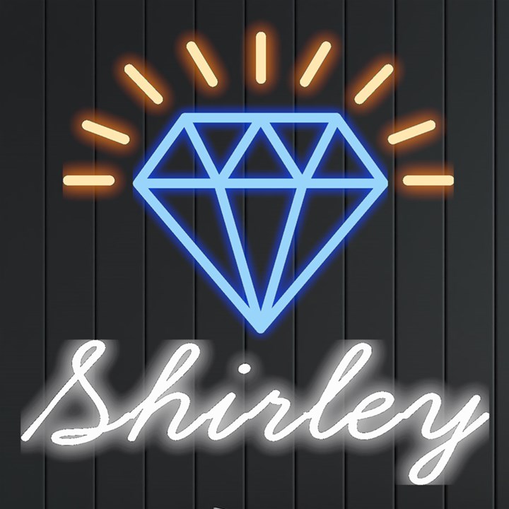 Personalized Diamond Name Neon Signs and Lights