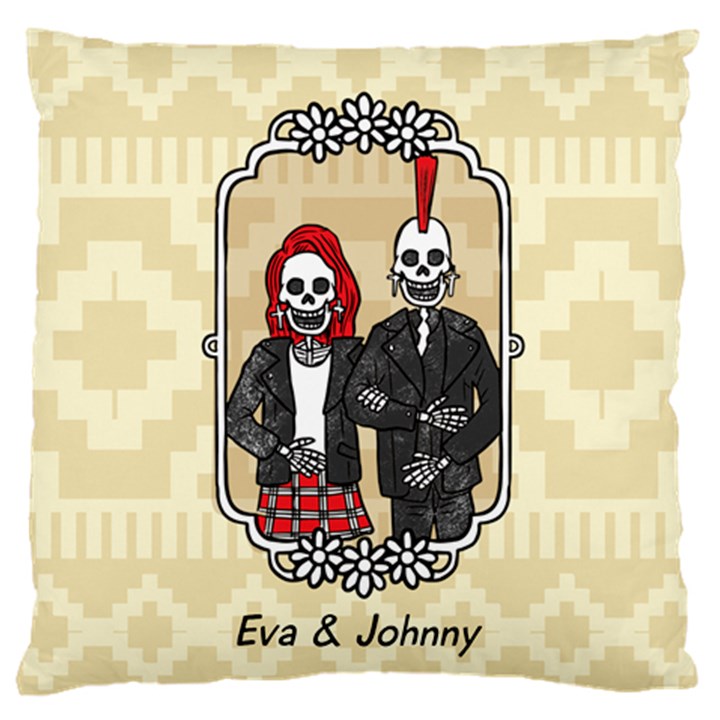 Love Forever Large Cushion Case (One Side)