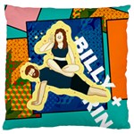Colorful Couple Large Cushion Case (One Side) Front
