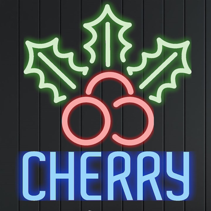 Personalized Xmas Leaf Name Neon Signs and Lights