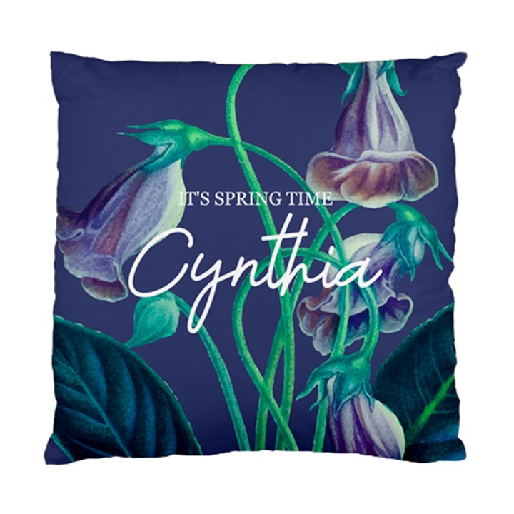 Personalized Spring Time Name Standard Cushion Case (One Side)