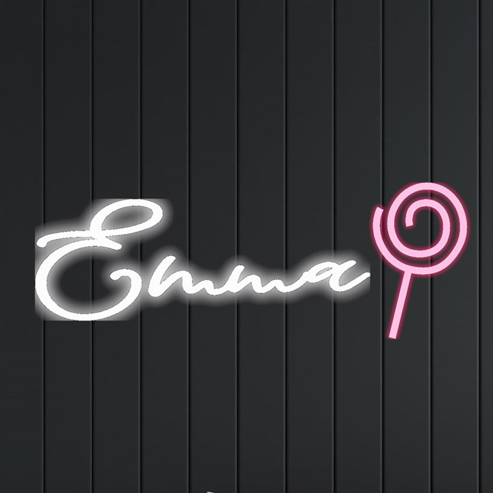 Personalized lollipop Candy Name Neon Signs and Lights