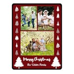 Christmas Family Small Blanket Fleece Blanket (Small) 50 x40  Blanket Front