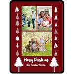 Christmas Family Large Blanket Fleece Blanket (Large) 80 x60  Blanket Front