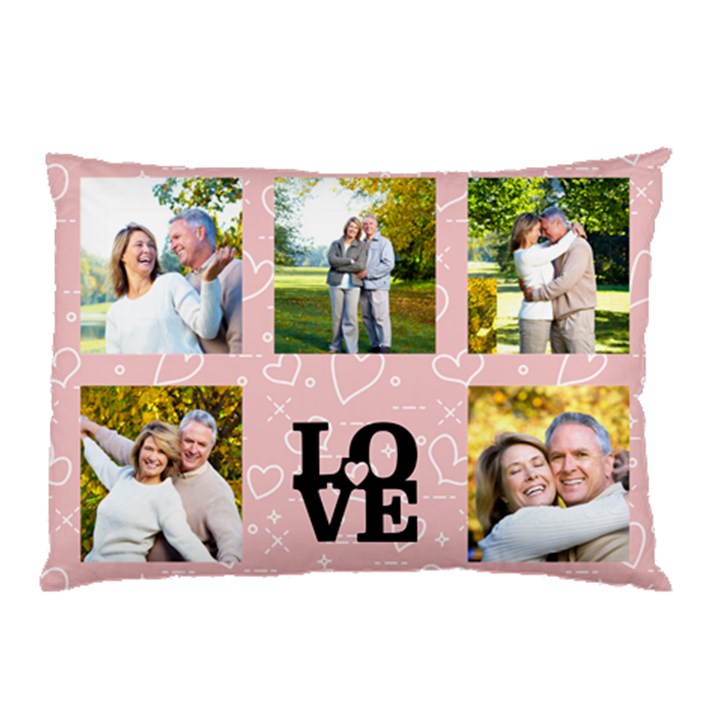love frame fillow Pillow Case