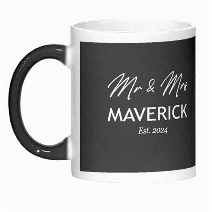 Wedding Photo Name Mug Morph Mug