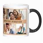 Couple Photo Name Mug Morph Mug Right
