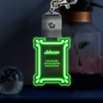 Flower Frame LED Key Chain Front