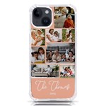 Personalized Family Photo Phone Case iPhone 14 TPU UV Print Case Front