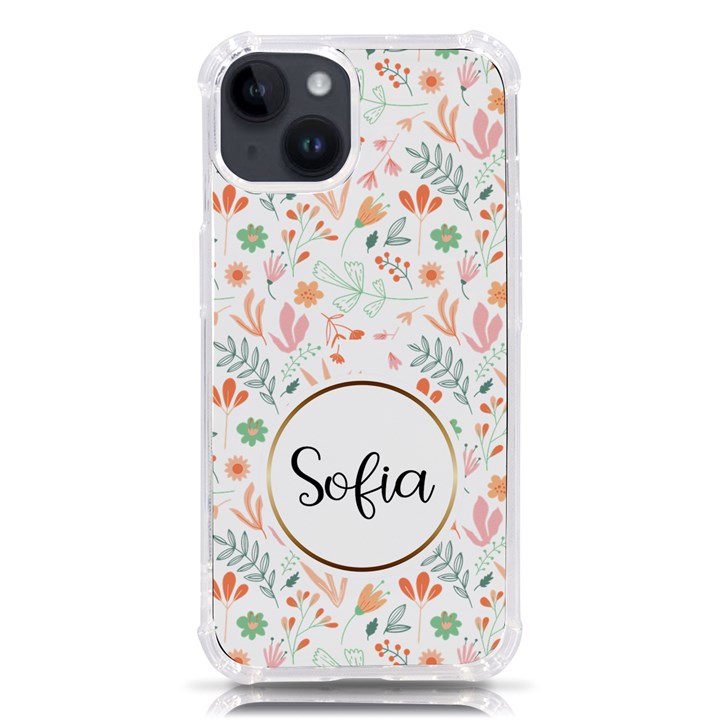 Personalized Name Phone Case iPhone 14 TPU UV Print Case