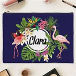 Personalized Summer Tropical Name Cosmetic Bag Cosmetic Bag (XXXL) Front