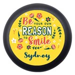 Personalized Be Your Own Reason to Smile Name Dento Box Dento Box with Mirror Front