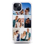 Personalized Couple 5 Photo Phone Case iPhone 14 TPU UV Print Case Front