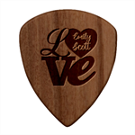 Personalized Love Anniversary Square Wood Guitar Pick Holder Case and Picks Set Square Wood Guitar Pick Holder Case And Picks Set Pick
