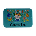 Personalized Easter Name Open Lip Metal Box Open Lid Metal Box (Silver)   Front
