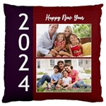 Personalized Photo Year Any Text Large Cushion 16  Baby Flannel Cushion Case (Two Sides) Front