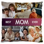 Personalized Best Mom 4 Photo Cushion 16  Baby Flannel Cushion Case (Two Sides) Back