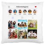 Personalized Instagram Large Cushion 16  Baby Flannel Cushion Case (Two Sides) Front