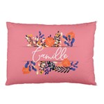 Personalized Floral Name Pillow Case Pillow Case (Two Sides) Back