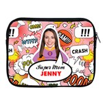 Personalized Photo Super Mom Mother Name iPad Zipper Case Apple iPad Zipper Case Front