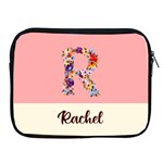 Personalized Initial Name iPad Zipper Case Apple iPad Zipper Case Front
