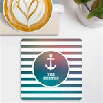 Personalized Anhor Family Name UV Print Square Tile Coaster UV Print Square Tile Coaster  Front