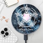 Personalized Magic Name Wireless Fast Charger Wireless Fast Charger(White) Front