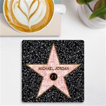 Personalized Hollywood Walk of Fame Name Any Text Age Birthday UV Print Square Tile Coaster UV Print Square Tile Coaster  Front