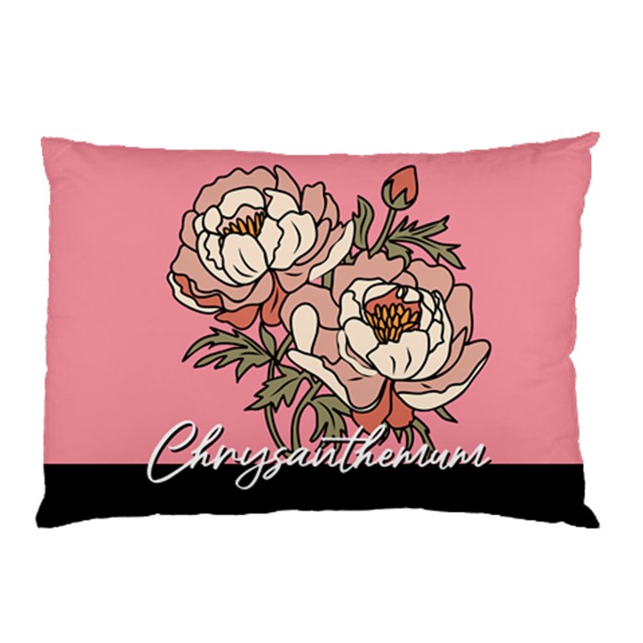 Personalized Birth Month Flower Pillow Case