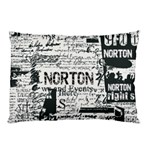 Personalized Newspaper Name Pillow Case Pillow Case (Two Sides) Back