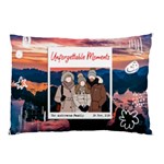 Personalized Trip Photo Illustration Name Pillow Case Pillow Case (Two Sides) Back