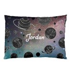 Personalized Space Name Pillow Case Pillow Case (Two Sides) Back