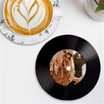 Personalized CD Photo Name Round Tile Coaster UV Print Round Tile Coaster Front