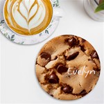 Personalized Cookies Name Round Tile Coaster UV Print Round Tile Coaster Front