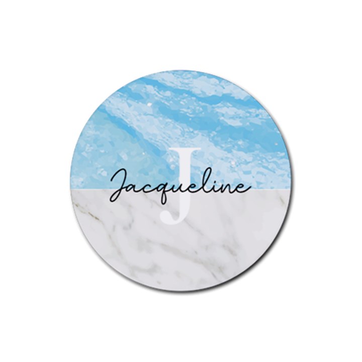 Personalized Mable Name Rubber Coaster (Round) Rubber Coaster (Round)