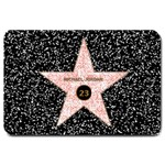 Personalized Hollywood Walk of Fame Name Any Text Age Birthday Doormat Large Doormat 30 x20  Door Mat