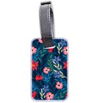  Personalized Name Flower Luggage Tag (two sides) Luggage Tag (two sides) Front
