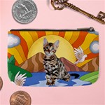 Personalized sychedelic Pet Photo Large Coin Purse Large Coin Purse Back