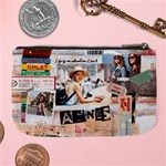 Personalized Life Adventure Style Travel Collage Photo Name Large Coin Purse Large Coin Purse Back