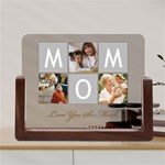 Personalized Mom Love You So Much Photo Acrylic UV Print 8  Tabletop Frame Acrylic UV Print 8  Tabletop Frame (U-Shape) Front
