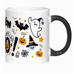 Personalized Halloween Name Any Text Morph Mug Morph Mug Right