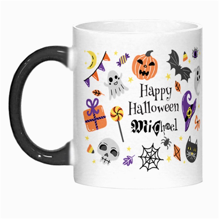 Personalized Halloween Name Any Text Morph Mug Morph Mug