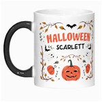 Personalized Halloween Name Any Text Morph Mug Morph Mug Left