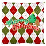 Personalized Photo Christmas Large Cushion Case  Large Cushion Case (Two Sides) Back