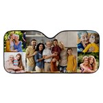 Personalized Photo Car Windshield Sunshade Car Windshield Sunshade Front