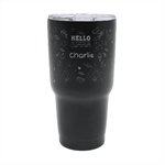 Personalized Name Any Text Summer 30oz Thermal Travel Tumbler 30oz Thermal Travel Tumbler Front