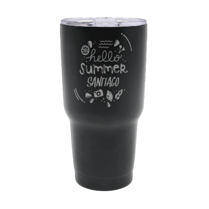 Personalized Name Any Text Summer 30oz Thermal Travel Tumbler 30oz Thermal Travel Tumbler