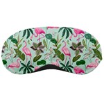 Personalized Flamingo Pattern Sleep Mask Sleep Mask Front