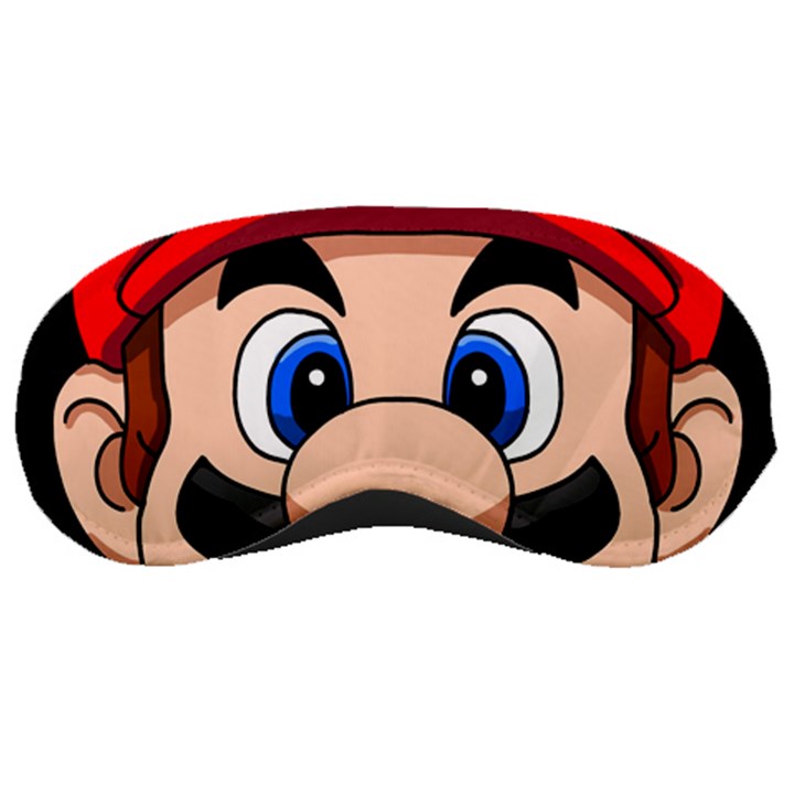 Personalized Mario Face Fans Art Sleep Mask Sleep Mask