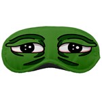 Personalized Pepe the Frog Fans Art Sleep Mask Sleep Mask Front